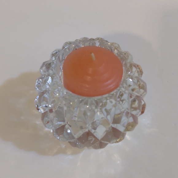 Coty Leffleur Crystal Candle Holder With A Fragrance Candle - Picture 12 of 12